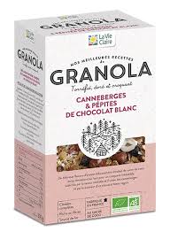 Granola canneberge choc blc